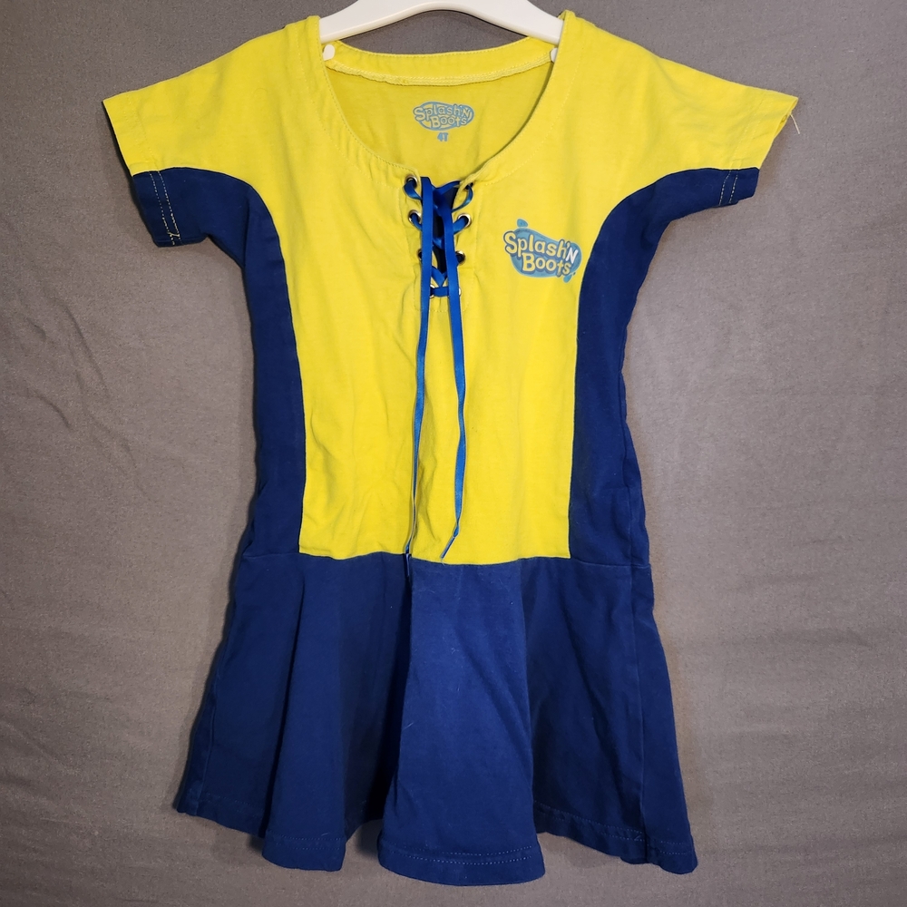 Splash Booty Yellow and Blue Dress